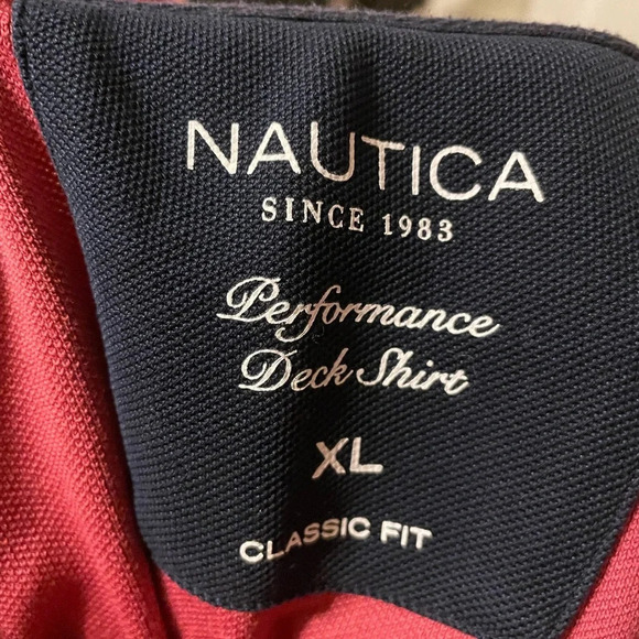 NWOT NAUTICA MENS CLASSIC FIT POLO - Picture 2 of 3